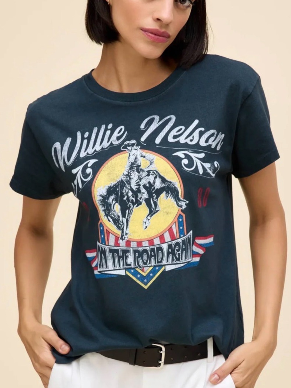 NWT DAYDREAMER Willie Nelson Tee